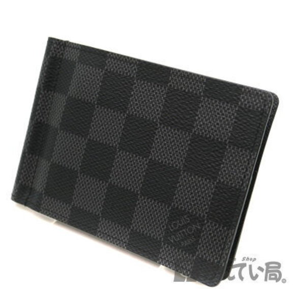 Louis Vuitton Pochette Damier Canvas Graphite Black LV - Picture 1 of 6